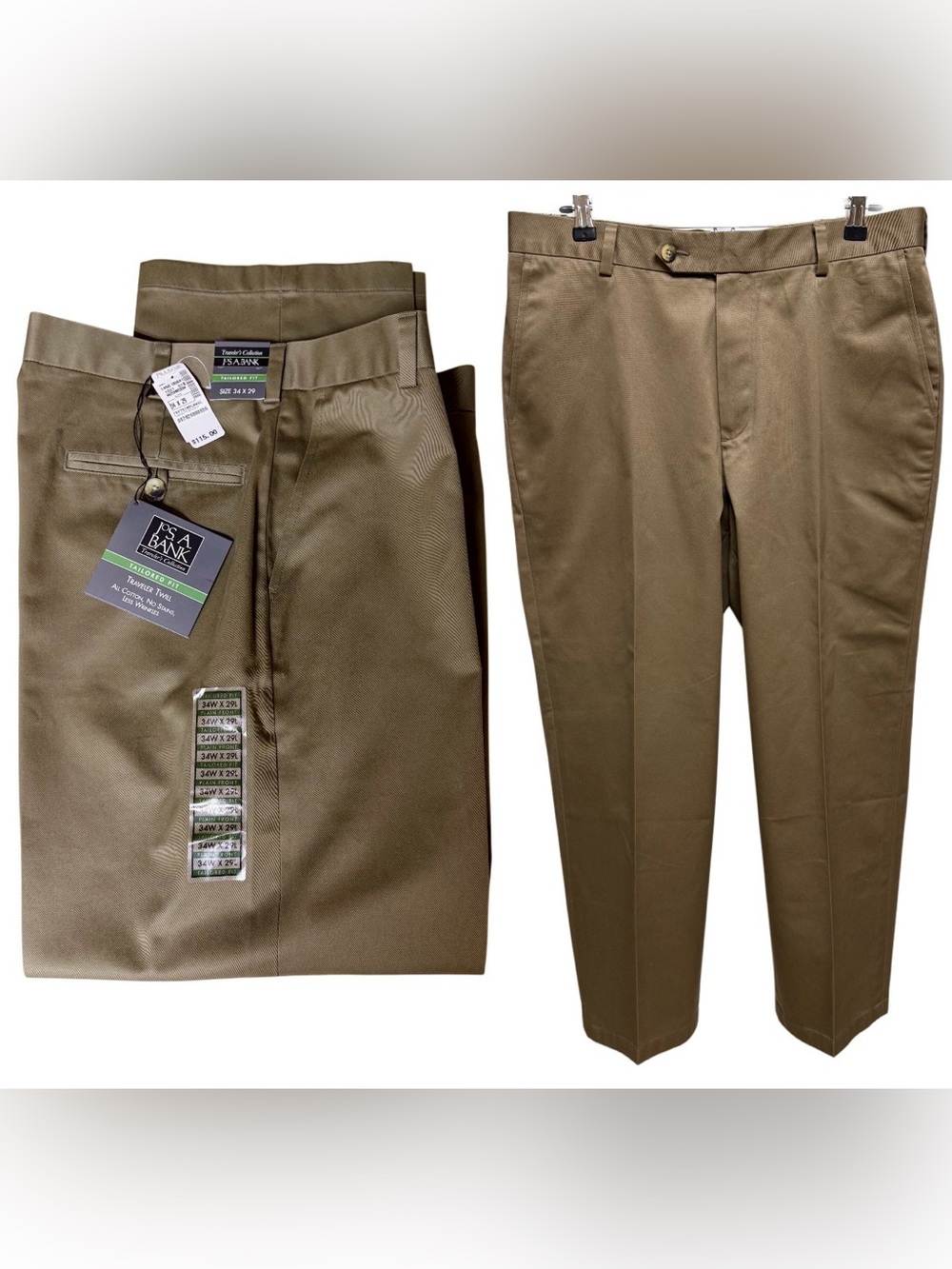 JOS.A.BANK Men’s Tailored Fit Pants